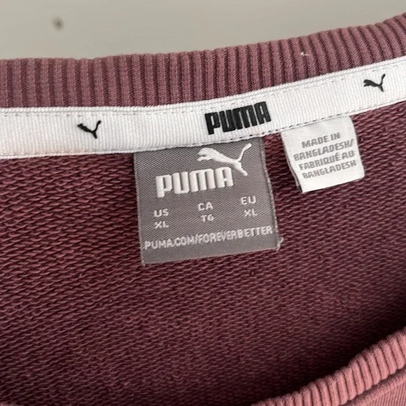 Puma XL scoop neck sweatshirt - Picture 2 of 4